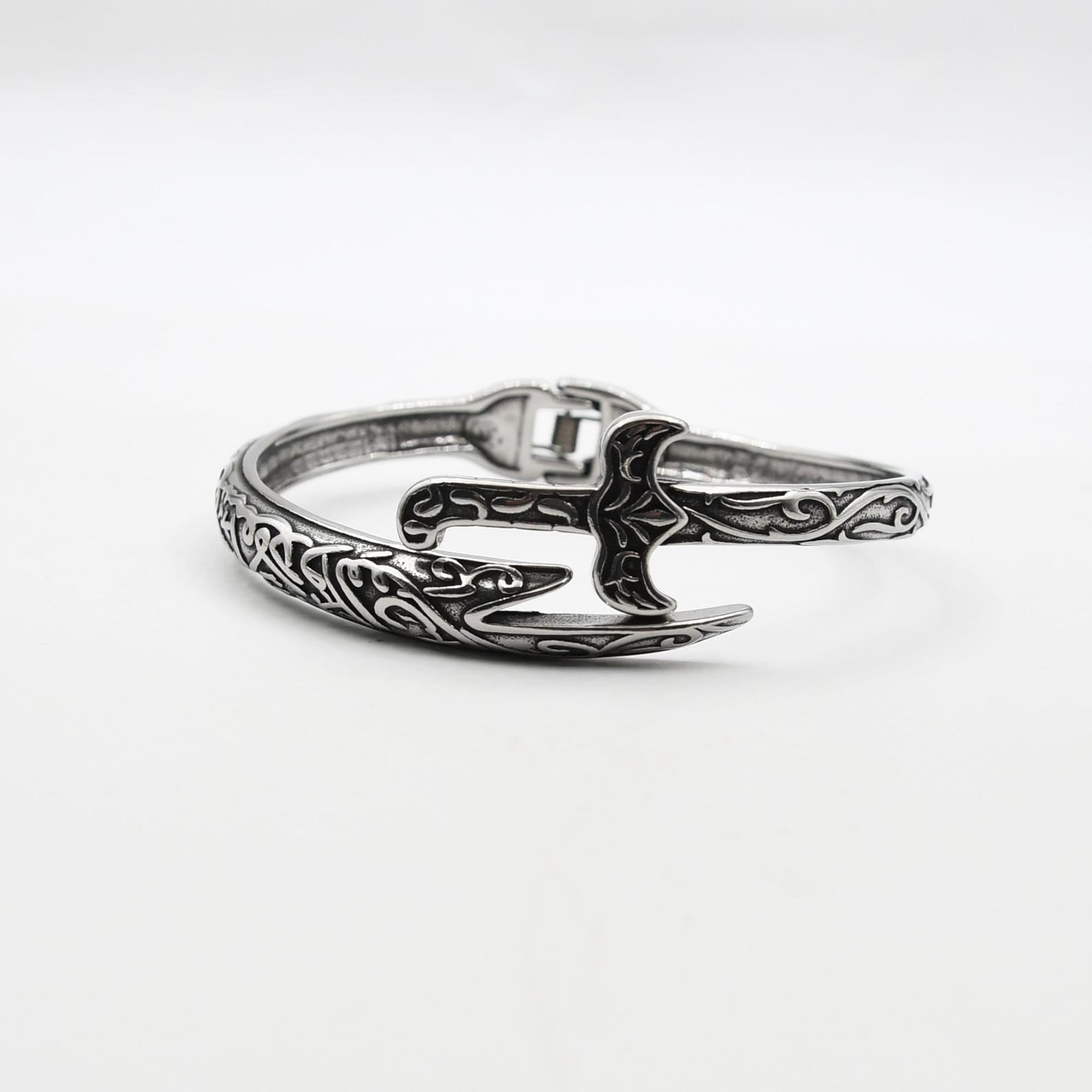 Ali Zulfiqar Sword Stainless Steel Bangle