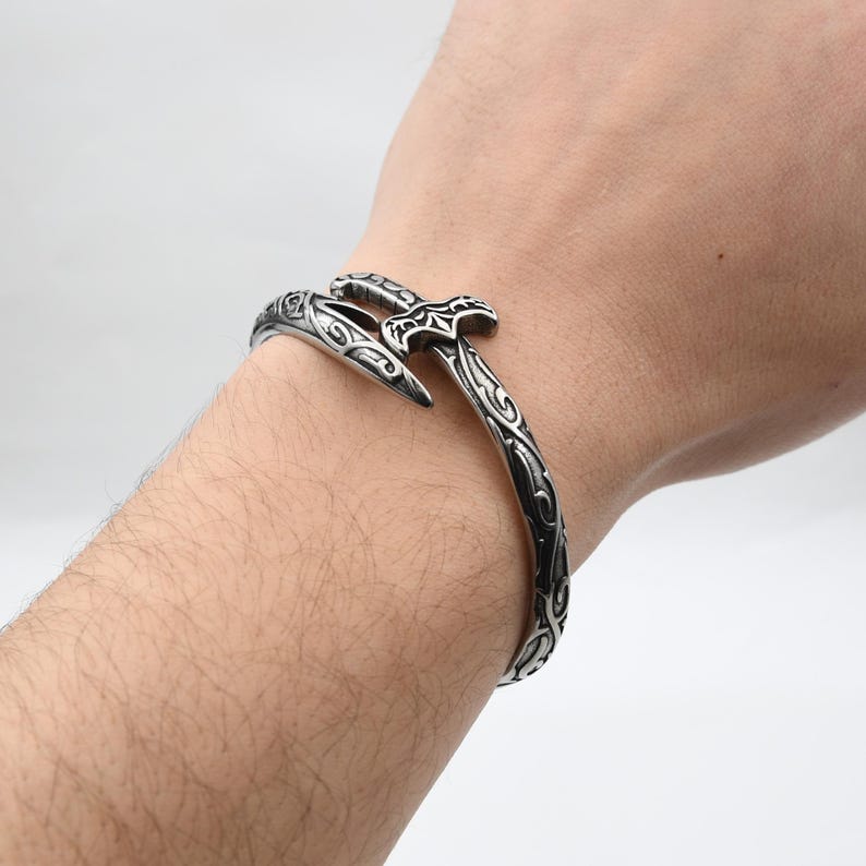 Ali Zulfiqar Sword Stainless Steel Bangle