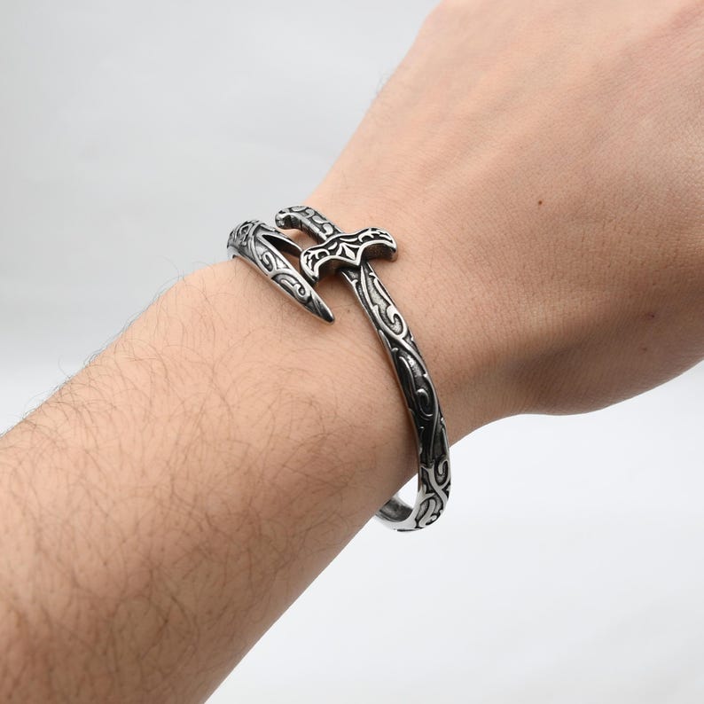 Ali Zulfiqar Sword Stainless Steel Bangle